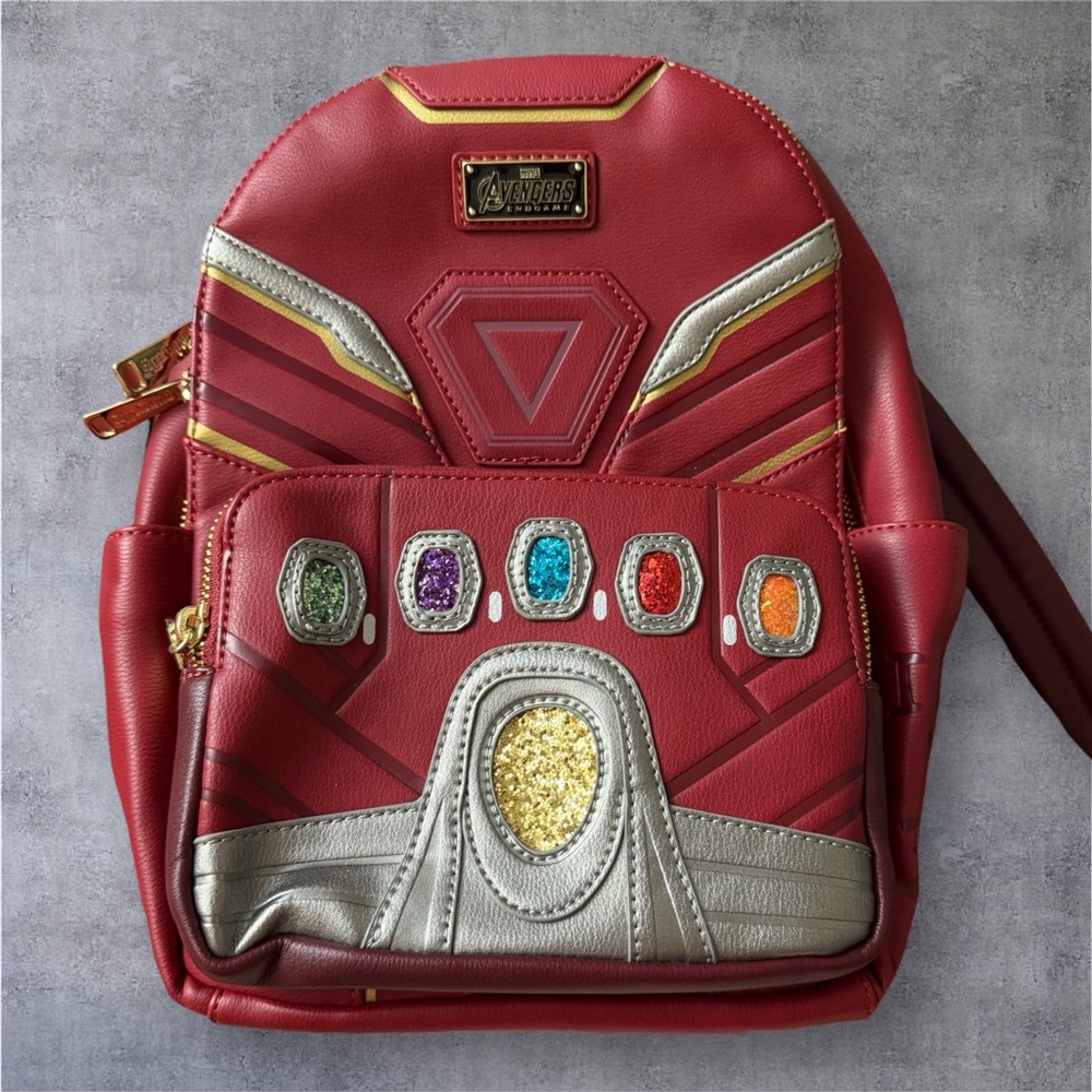 Loungefly Marvel Avengers: Endgame Iron Man Gauntlet Mini Backback